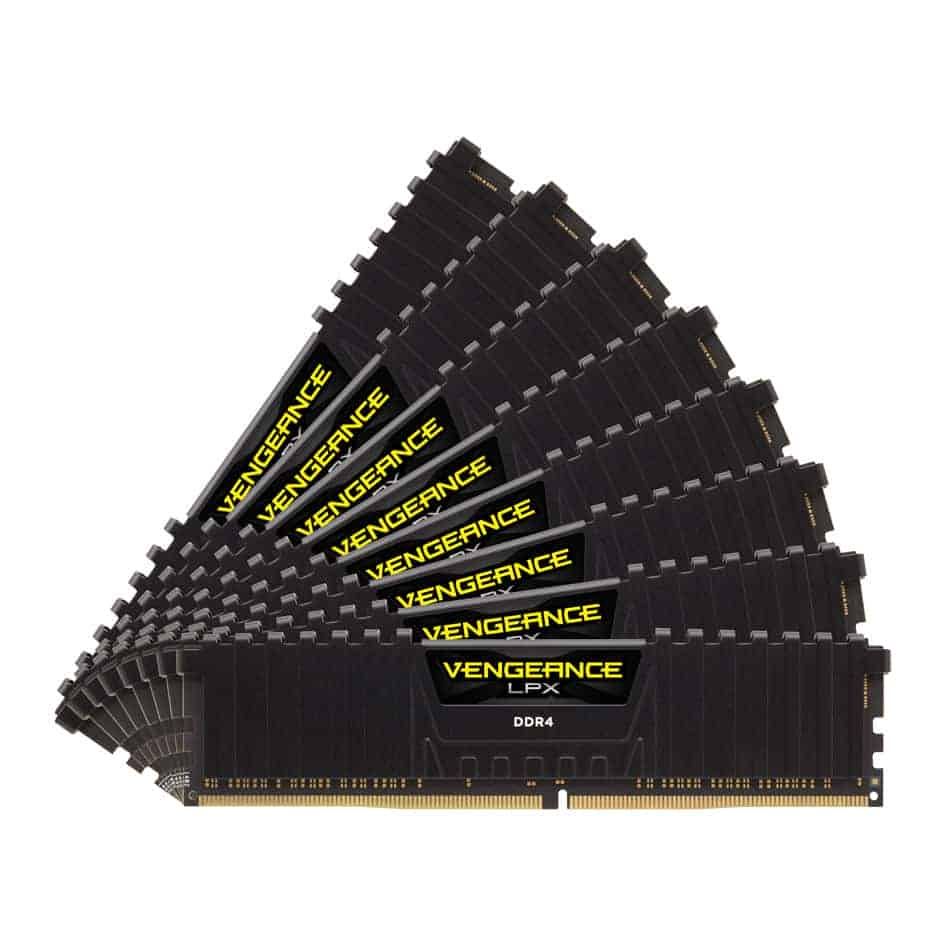 (image for) Corsair Vengeance LPX Black 256GB 3200MHz 8x32GB DDR4 Memory Kit